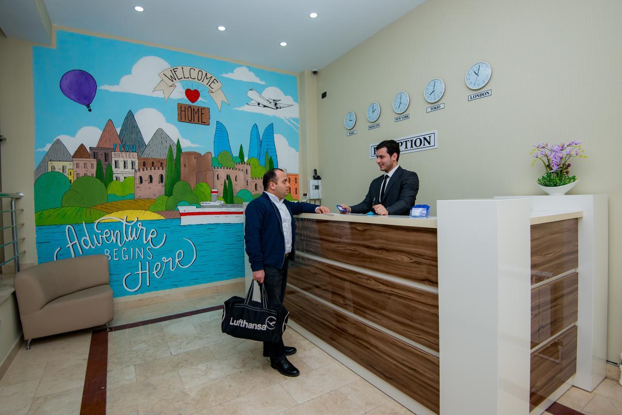 Feyu Hostel Баку Экстерьер фото
