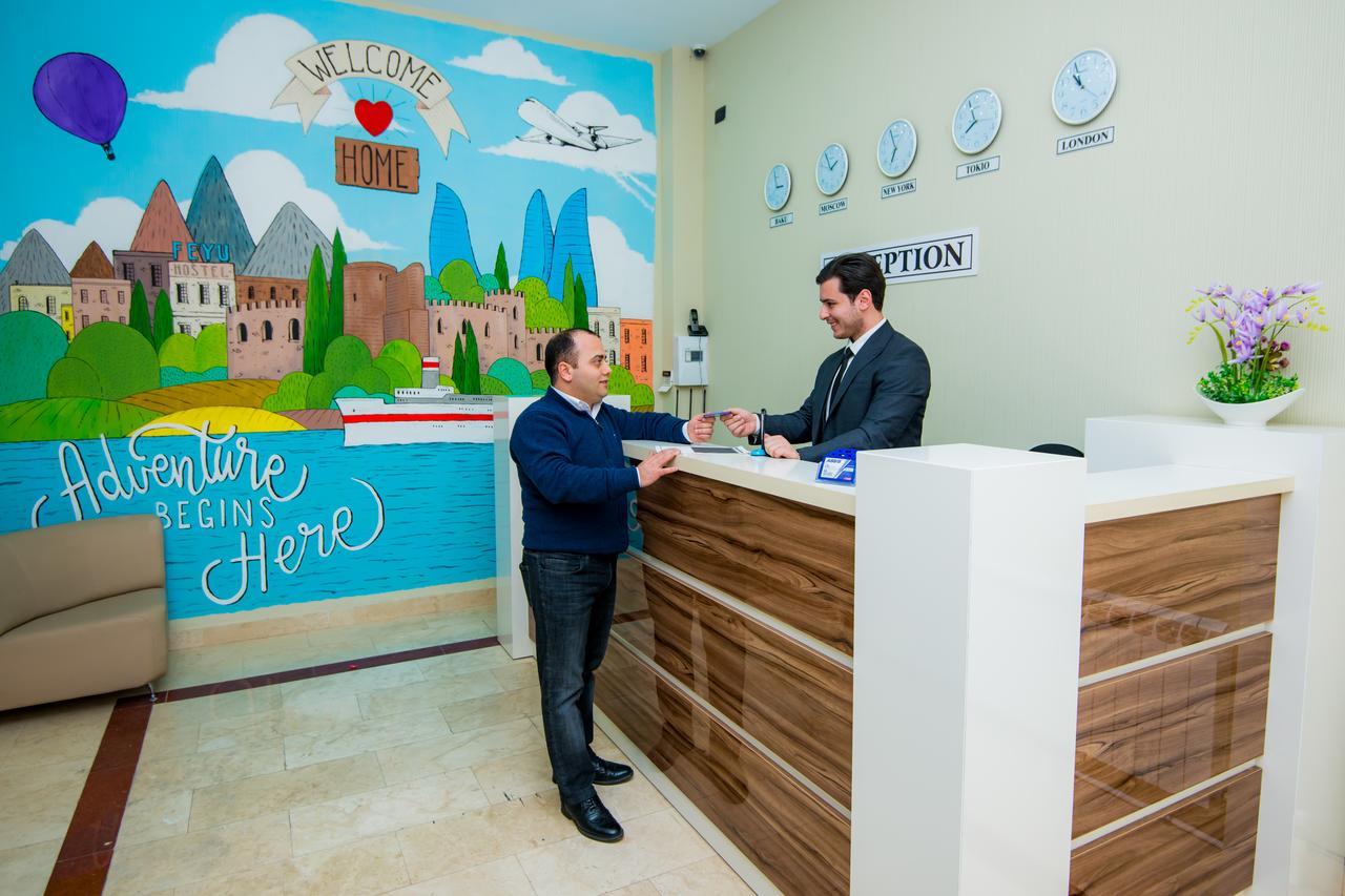 Feyu Hostel Баку Экстерьер фото